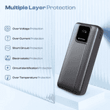 Lapcare Bravo 27000mAh Fast charging Power Bank | Type-C PD | Laptop Charging Support | AXM-023