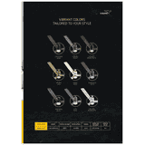 V-Guard Airwiz Light Premium High Speed BLDC Ceiling Fan | 1200 mm | 5 Star | Elegance Brown Matte