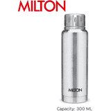 MILTON 300 ml Steel Flask  | Silver