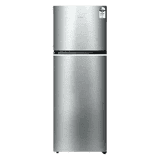Haier Frost Free Double Door Convertible Refrigerator | 328 L | 2 Star | Nickel Steel | HRF-3782BNS-P
