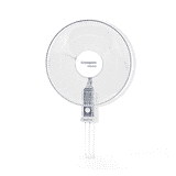 Crompton High Flo Waveplus wall mount fan | 400 mm | white