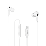 salpido wired Earphones with Mic | EP 13 | Type-C | 10mm Drivers | White
