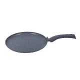 Wonderchef Granite Dosa Tawa | 30cm | Non-Stick Dosa Tawa | Soft-Touch Handles | Grey