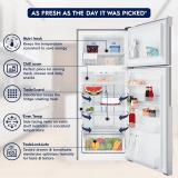 Electrolux Frost Free Inverter Double Door Refrigerator | 461L | Arctic Silver Steel | ETB4600C-A