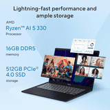 ASUS Vivobook 14 Laptop | AMD Ryzen AI 5 330 | 16GB | 512GB  | Quiet Blue | M1407KA-LY132WS