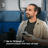 Philps In Ear Earbuds | 10mm | White | TAT1209WT/00