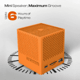 IGear Kube Portable Bluetooth Speaker | 5W | Orange | LBS-702