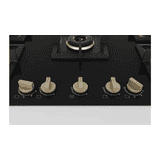 Bosch Built in Gas Hob | 5 Burner | Auto Ignition 90 cm | Black | PNV9B6G20I