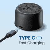 Portronics Pico Mini HD Sound Portable Bluetooth Speaker | 5W | Black