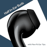 Boat Airdopes Beat Earphones | 13mm Drivers | Black