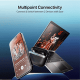 boAt Airdopes Prime 513 ANC | Multipoint Connectivity | Carbon Black