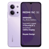 Redmi 15C 5G | 4 GB | 128GB | Dusk Purple