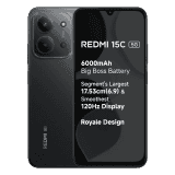 Redmi 15C 5G | 6 GB | 128GB | Midnight Black