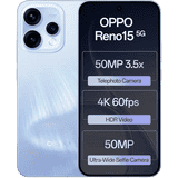 OPPO Reno15 | 5G | 8 GB | 256 GB | Aurora Blue