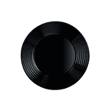 Luminarc Harena Dinner Plates | 27 Cm | Round | Black
