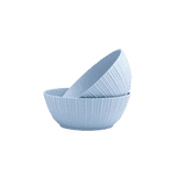 VOLA Vogue Coupe Bowl | Set of 2 | Elegant Ceramic Fine Porcelain Bowls | Sky