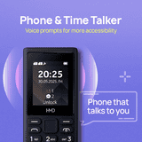 HMD 102 4G Phone | Type C Fast Charging | Rear Camera | Dark Blue