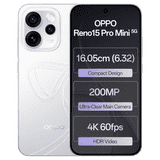 Oppo Reno15Pro mini 5G | 12GB | 256GB | Glacier White