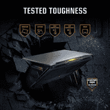 Asus TUF Gaming F16 Gaming Laptop | Intel Core 5 Processor 210H | 16 GB | 512 GB SSD | 6 GB GDDR6 NVIDIA GeForce 3050 | Mecha Gray | FX607VJB-RL179WS