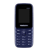 Karbonn K103i Keypad Mobile | 1000mAh Battery | Type C USB | Dark Blue
