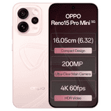 Oppo Reno15Pro mini 5G | 12GB | 256GB | Crystal Pink