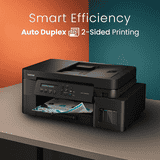 Brother WiFi Ink Tank Printer | Copy with Auto Duplex | Black | DCP-T830DW