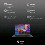 ASUS V16 Gaming Laptop | Intel Core 7 | 16GB | 512GB SSD | 8GB Graphics | 16 inch  | NVIDIA GeForce RTX 5050 | Black | V3607VH-RP038WS