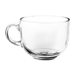 Treo Vigor Elect Glass Tea Mug | Set of 6 | 135 ml  | Transparent
