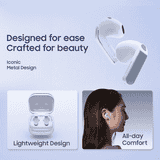 Samsung Galaxy Buds4 Wireless Earbuds | Hi-Fi Audio | Adaptive ANC and EQ 2.0 | 360 Audio | Black