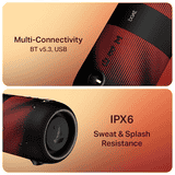 Boat Stone 1200 Pro Bluetooth Speaker | 60W | 76.2mm Drivers | Twilight Black