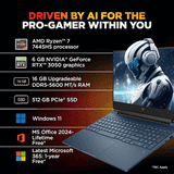 HP Victus Gaming Laptop | AMD Ryzen 7 7445HS | 16GB | 512GB SSD | 6GB RTX 3050 | Blue | 15-FB3134AX
