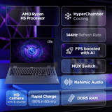 Lenovo LOQ AI Gaming Laptop | AMD Ryzen 5 7235HS | 16GB | 512GB SSD | NVIDIA RTX 3050A 4GB | Grey | 83JC00LSIN