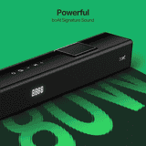 Boat Aavante Octave Plus  Soundbar | 80W Audio | Premium Black