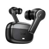 Boat Nirvana Lucid TWS Wireless Earbuds | Active Noise Cancellation | ASAP Charge | Gunmetal Black