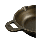 The Indus Valley Super smooth Cast Iron Appam Pan | 8.7 inch Appachatty | 0.5 L capacity | 22 cm diameter | KC FE AP 004