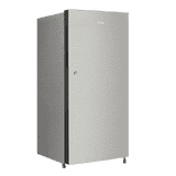 Haier Direct Cool Single Door Refrigerator | 190L | 5 Star | Nickel Steel | HRD-2105BNSA-P