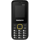 Karbonn K104i Dual sim Keypad Mobile | 1000 mAh Battery | Black yellow