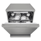 LG Dishwasher | 15 Place Settings | Front Control Panel | Prime Silver
