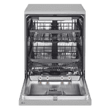 LG Dishwasher | 15 Place Settings | Front Control Panel | Prime Silver