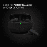 JBL Wave Beam 2 ANC  Earbuds | Black | JBLWBEAM2BLK