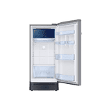 Samsung Direct-Cool Single Door Refrigerator | 189 L | 5 Star | Single Touch Defrost | Elegant Inox | RR21H2H25S8/HL