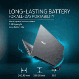 acer Aspire Lite AMD Ryzen 5 7430U Processor Laptop | 8 GB RAM | 512 GB | 15.6 |  Windows 11 Home | Steel Gray