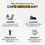 GOODAIR 3.0 Non-Electric Car Air Purifier | Forest Green | Multicolors