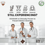 GOODAIR 3.0 Premium Car Air Purifier | Non-electric | Romantic Coffee