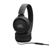 JBL Tune 520 C Wired On Ear Headphones | Black | JBLT520CBLK