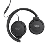 JBL Tune 520 C Wired On Ear Headphones | Black | JBLT520CBLK