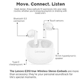 Lenovo E310 True Wireless Stereo Earbuds | Multicolor