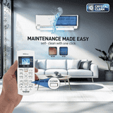 Panasonic 7in1 Convertible Inverter Split AC | 1Ton | 5Star | White | CS-EU12BKY5