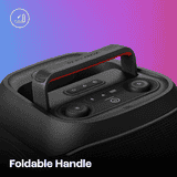 JBL PartyBox Club 120 Bluetooth Party Speaker | 160W | AI Sound Boost | Stereo Channel | Black | JBLPBCLUB120IN