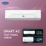 Carrier Inverter Split Air Conditioner | 1 Ton | 3 Star | 12K XCEL EDGE GXi